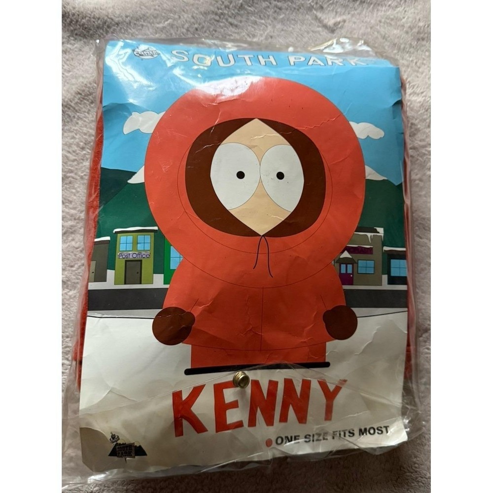 South Park Kenny Costume Adult One Size 1998‎ Comedy Central Hooded Jacket Only